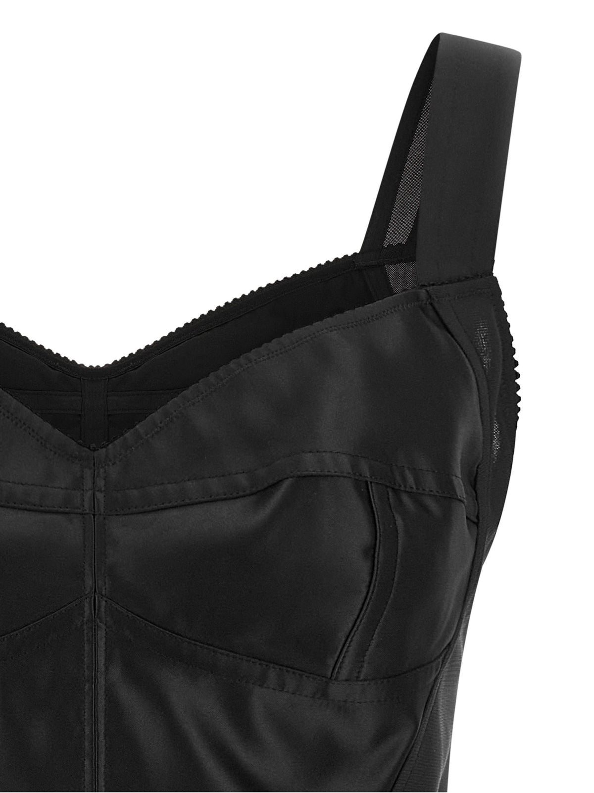 Dolce & Gabbana Black Polyamide Tank Women's Tops