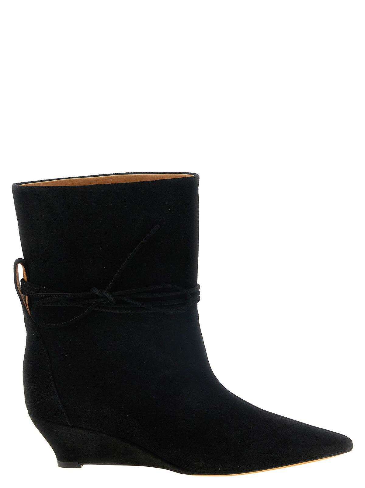 ODISSI Black Calfskin Ankle Women's Boots