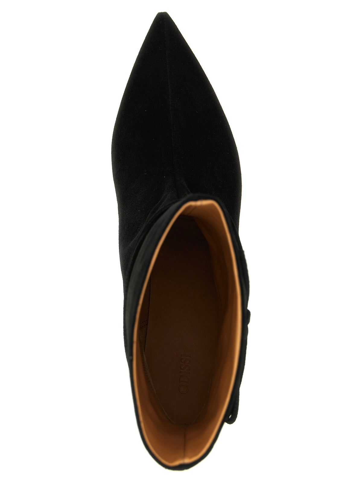 ODISSI Black Calfskin Ankle Women's Boots