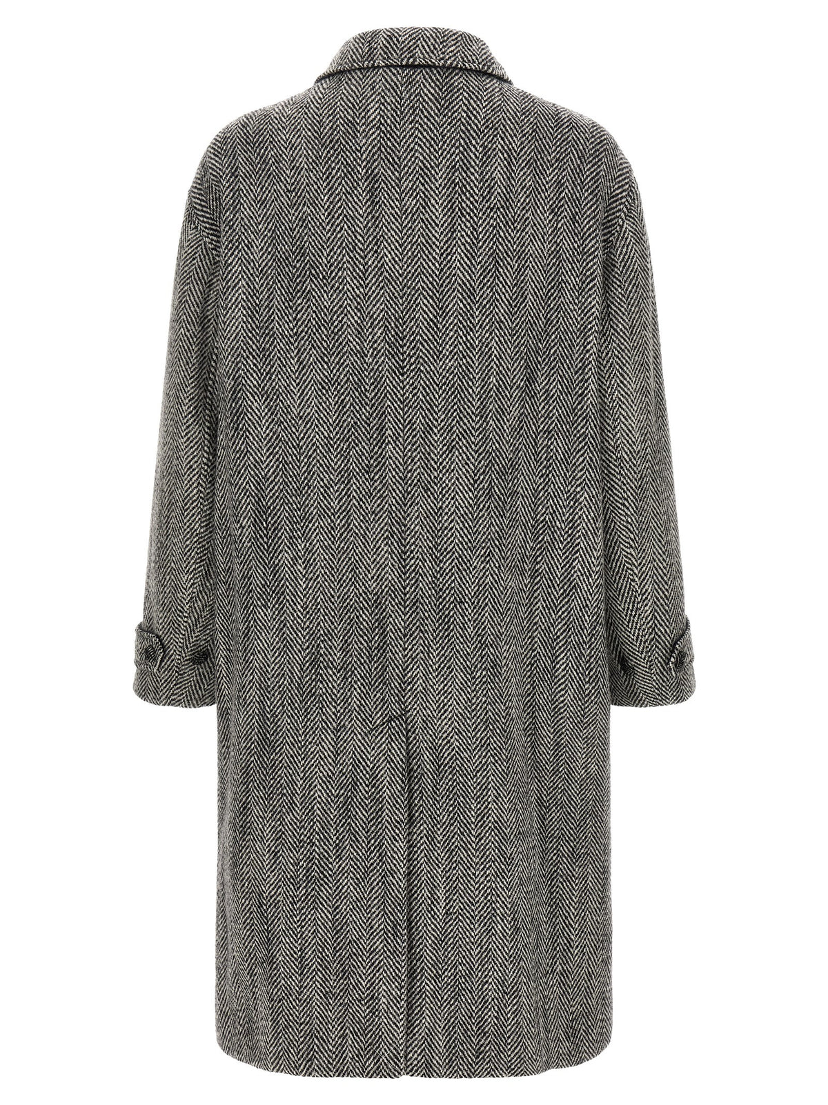 Dolce & Gabbana Multicolor Virgin Wool Men's Coat