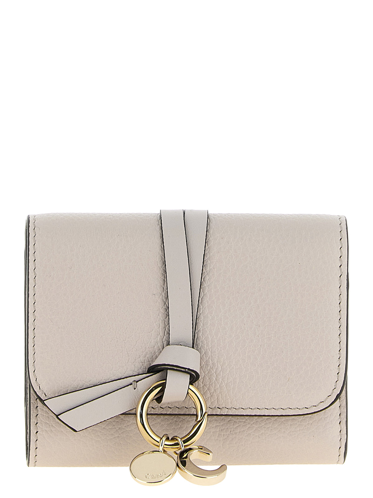 Chloé Gray Calfskin Women's Cardholder