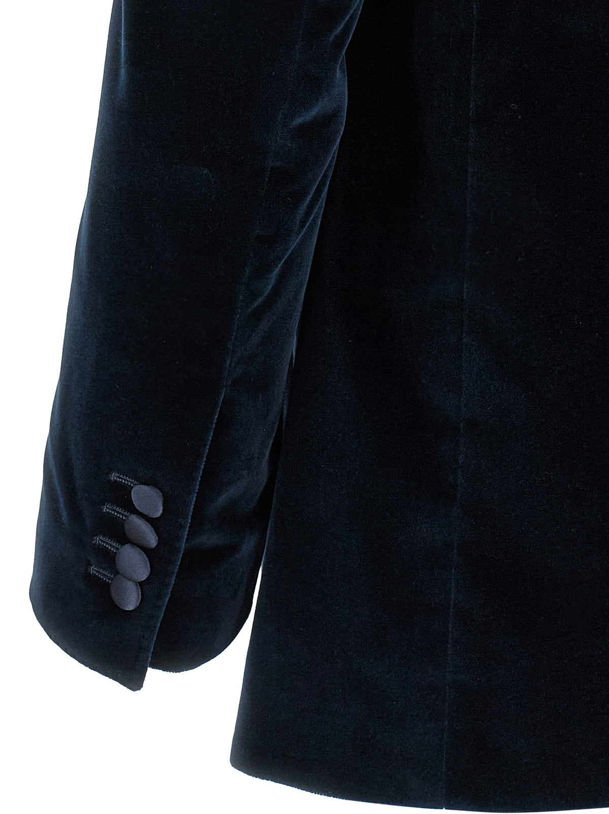 Dolce & Gabbana Blue Cotton Men's Blazer