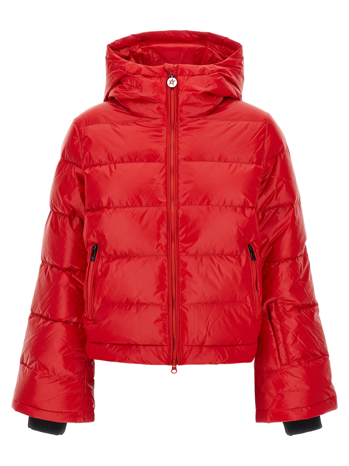 PERFECT MOMENT Red Nylon Full-Length Women's Jacket