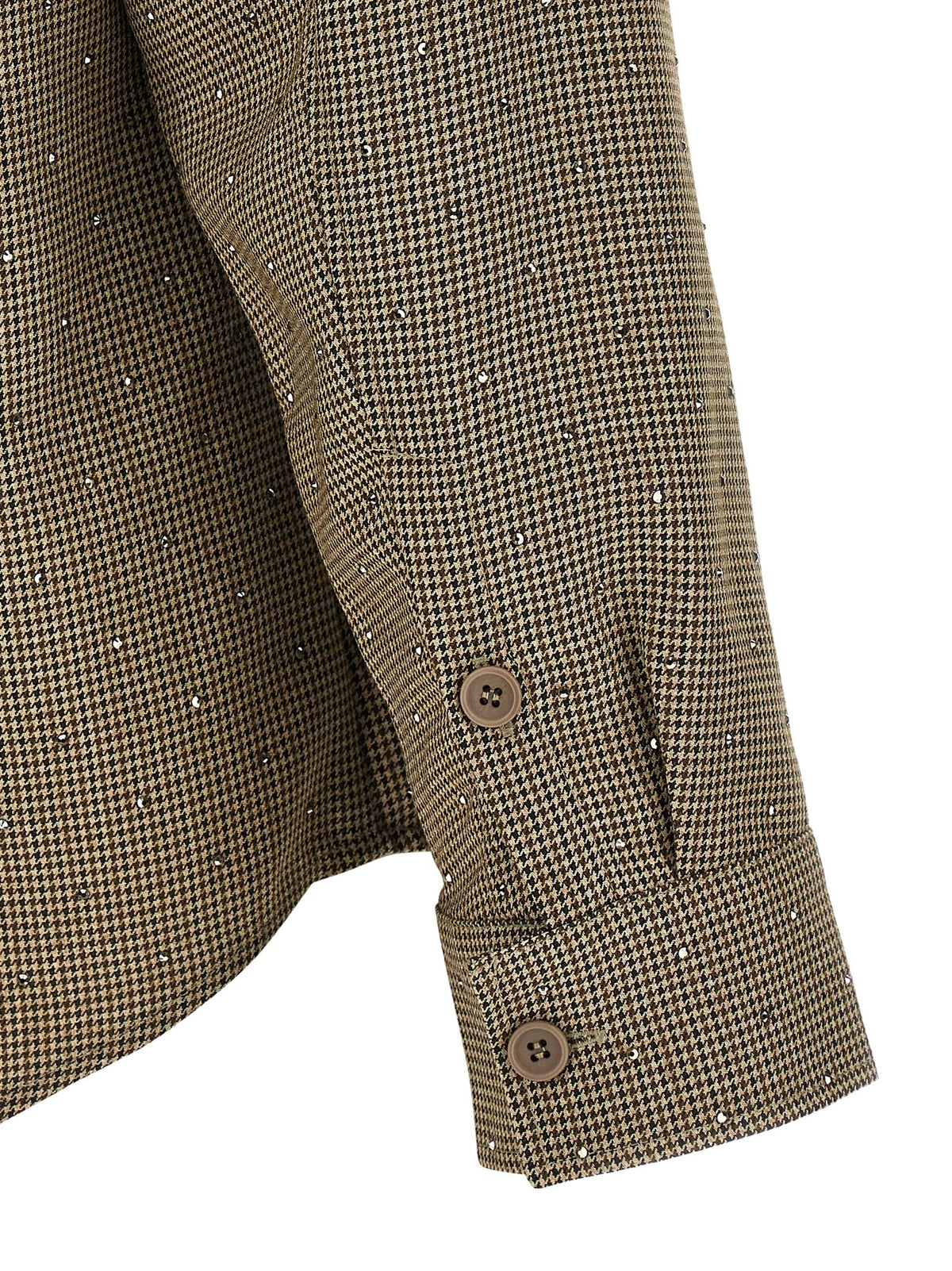 P.A.R.O.S.H. Brown Polyester Women's Blouse