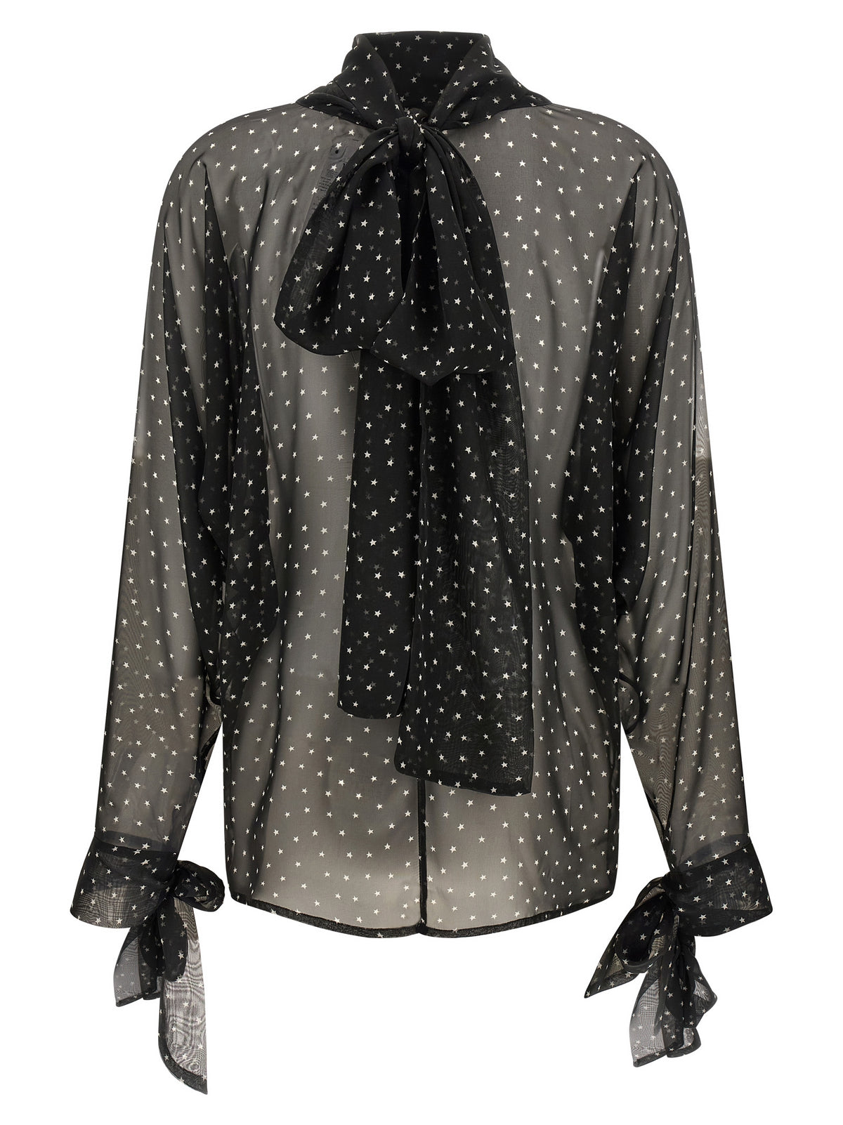 P.A.R.O.S.H. Black Polyester Women's Blouse