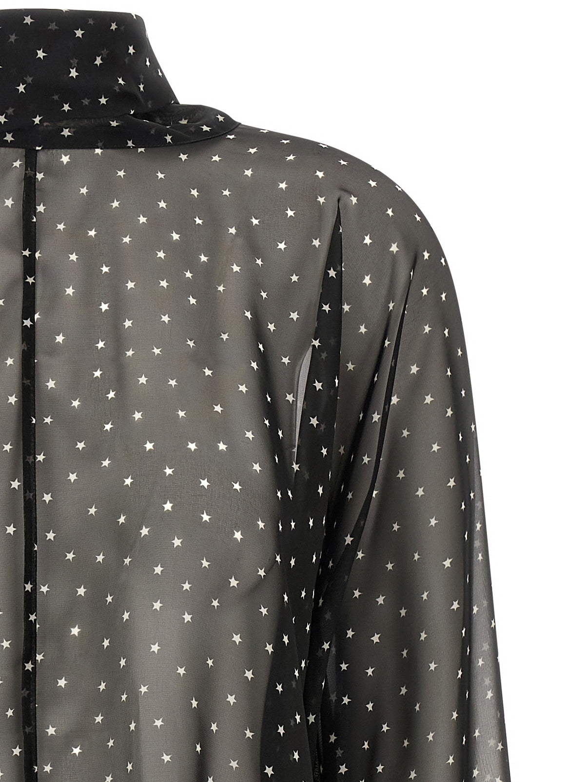 P.A.R.O.S.H. Black Polyester Women's Blouse