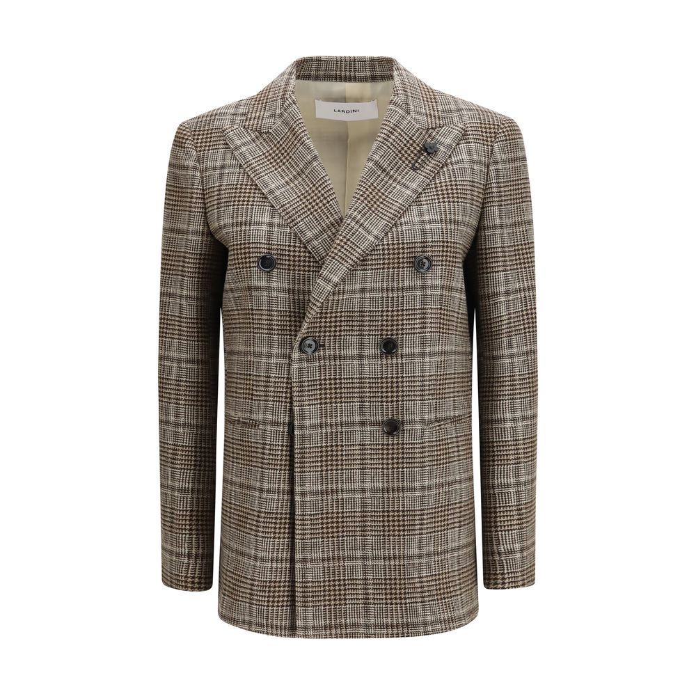 Lardini Brown Wool Oves Aries Women's Blazer