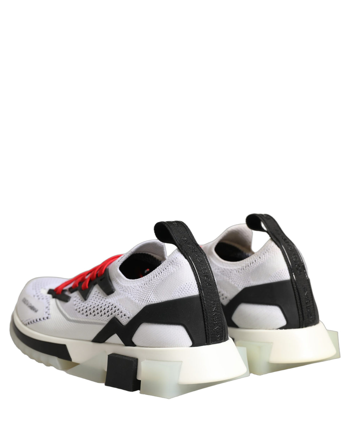 Dolce & Gabbana White SORRENTO Sport Stretch Sneakers Men's Shoes (Pre-Owned)
