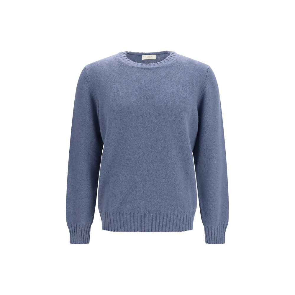 Piacenza Cashmere Blue Cashmere Men's Sweater