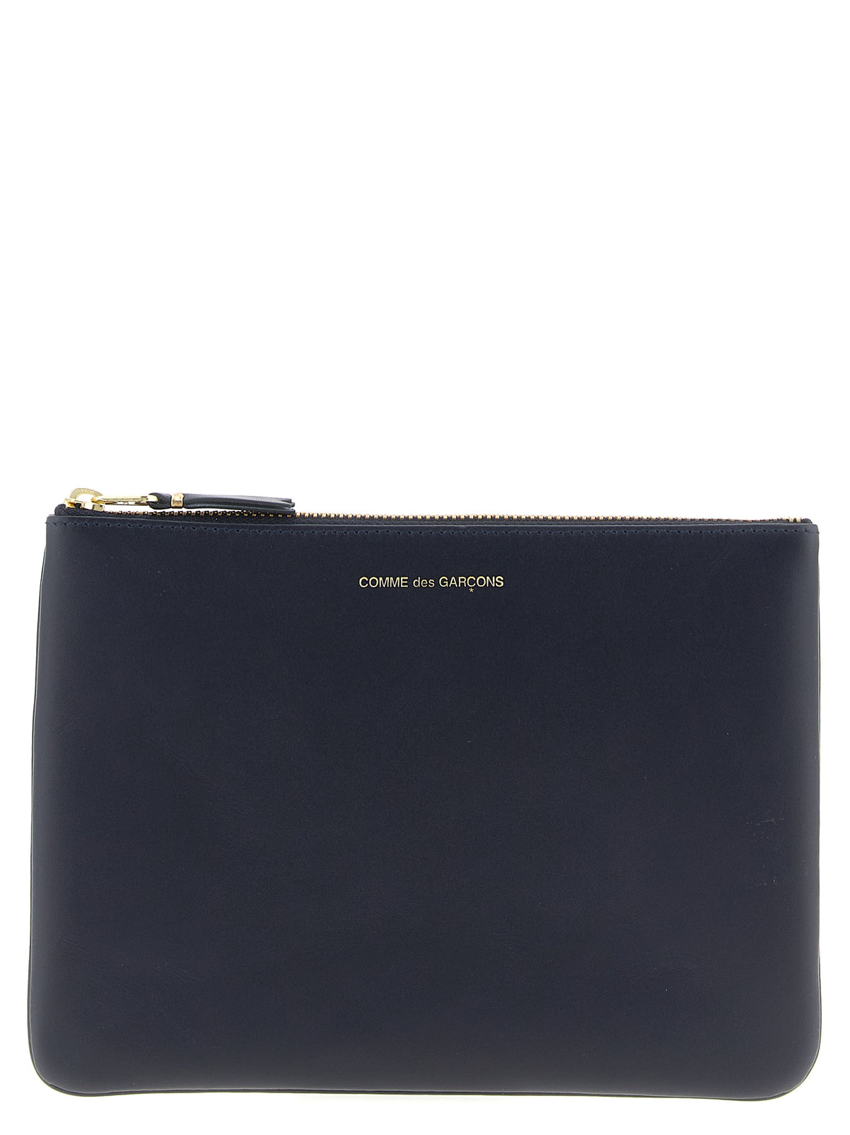 Comme Des Garçons Blue Cowhide  Cardholder