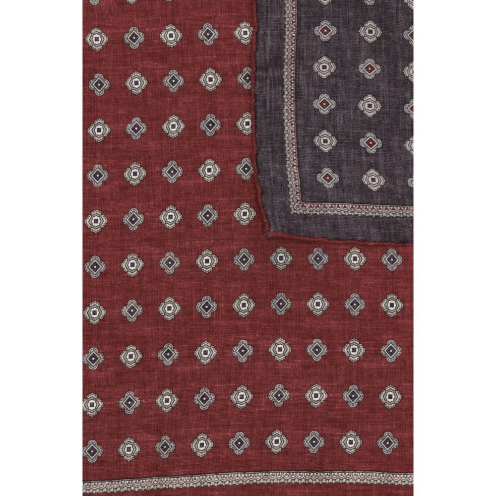 Brunello Cucinelli Multicolor Silk Pocket Men's Square