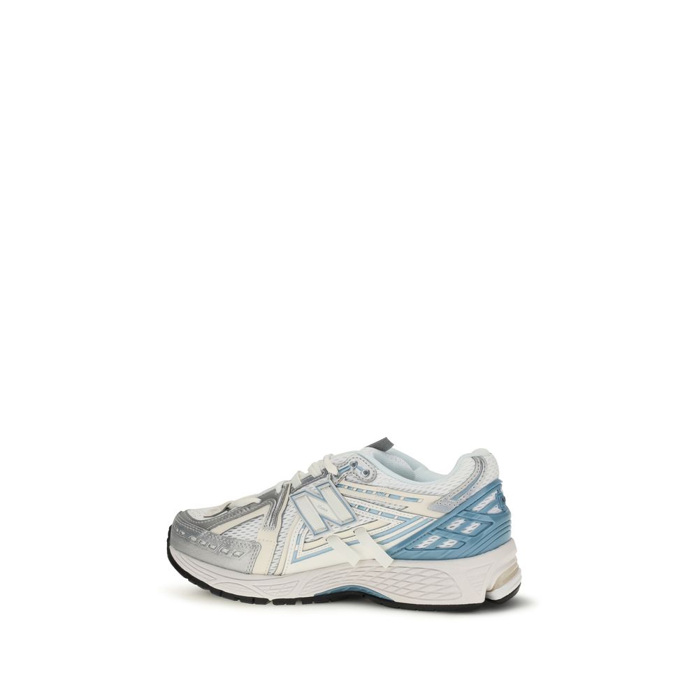 New Balance White Fabric Athletic Women's Sneakers