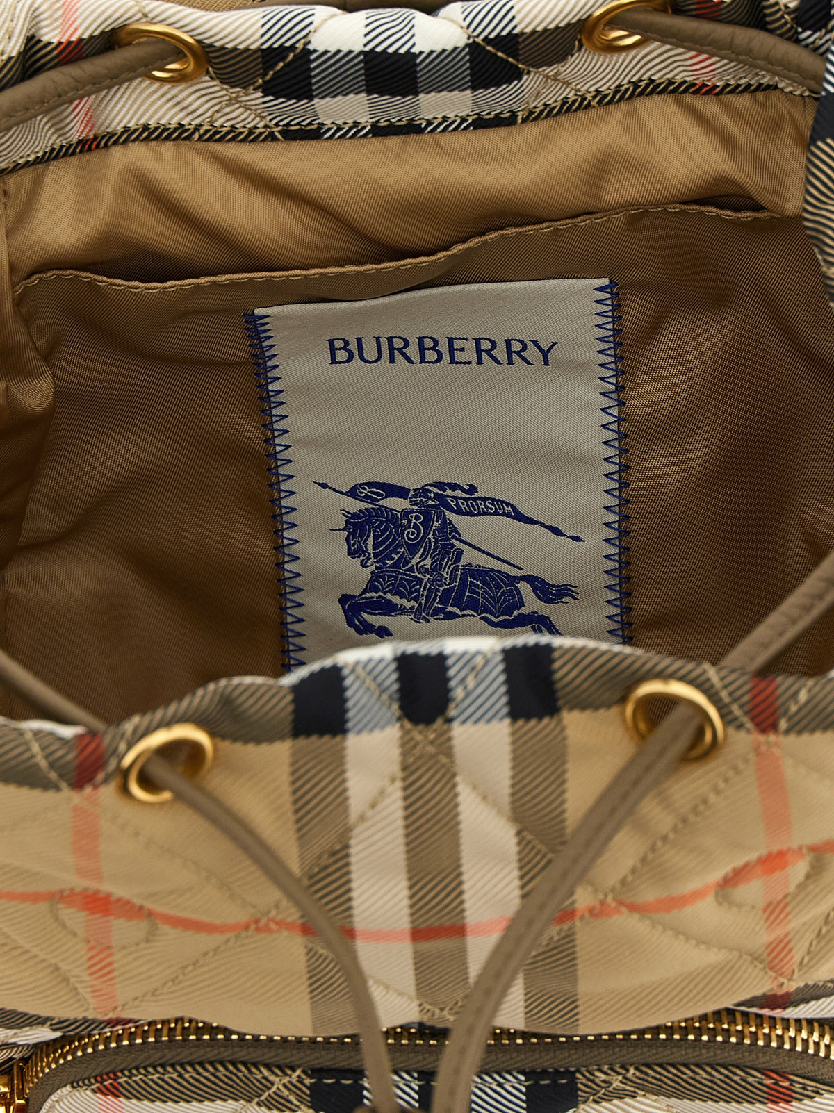 Burberry Beige Polyamide Women's Backpack