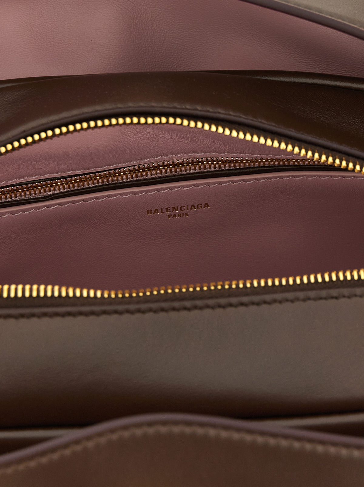 Balenciaga Brown Lamb Leather Women's Handbag