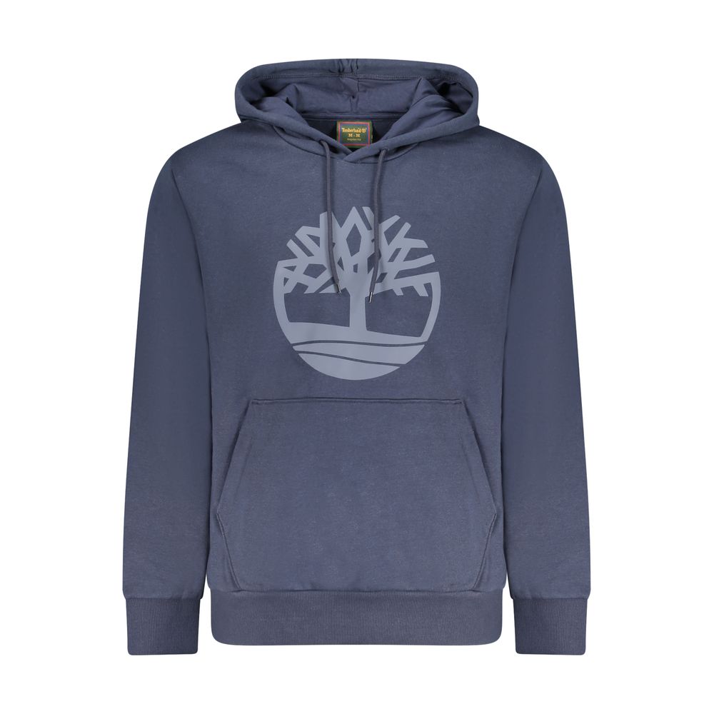Timberland Blue Cotton Men's Men's Hoodie