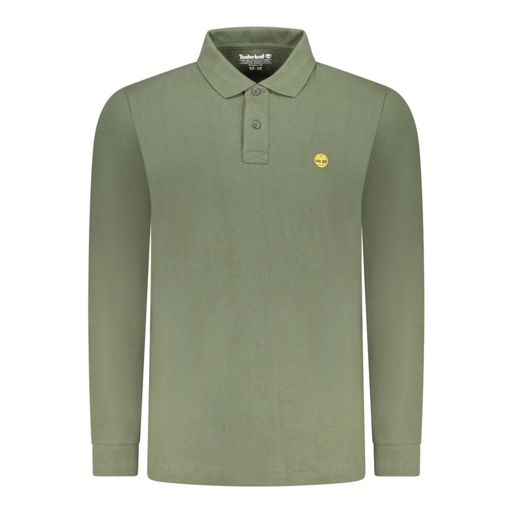 Timberland Green Cotton Men's Polo Men's Shirt