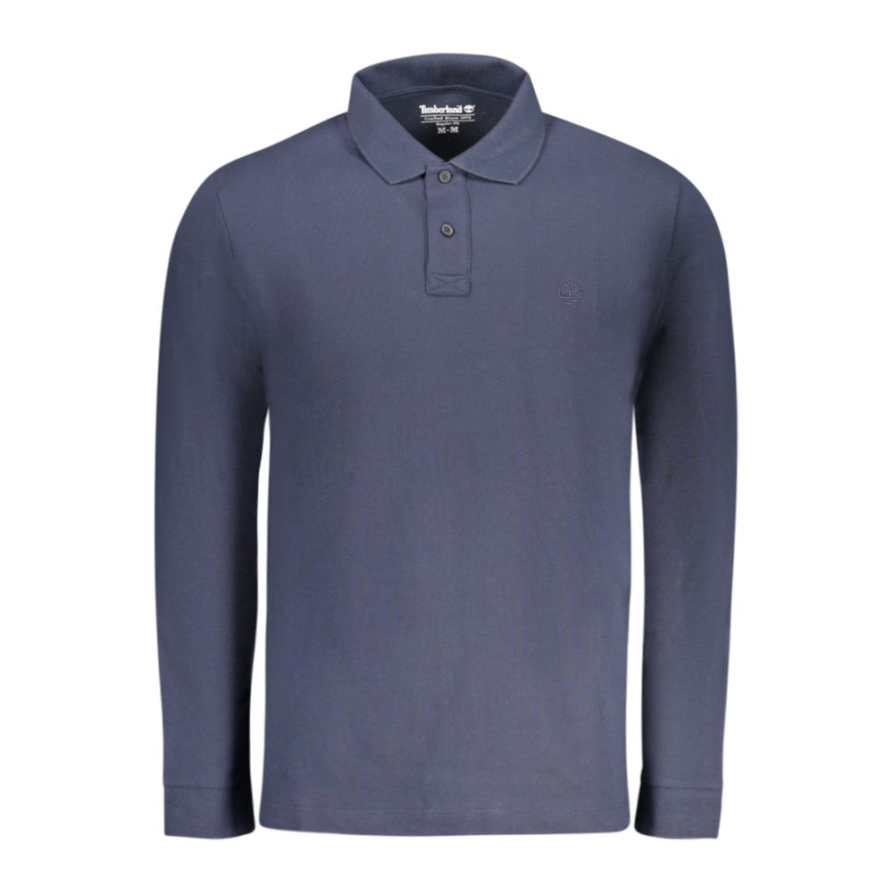 Timberland Blue Cotton Men's Men's Polo