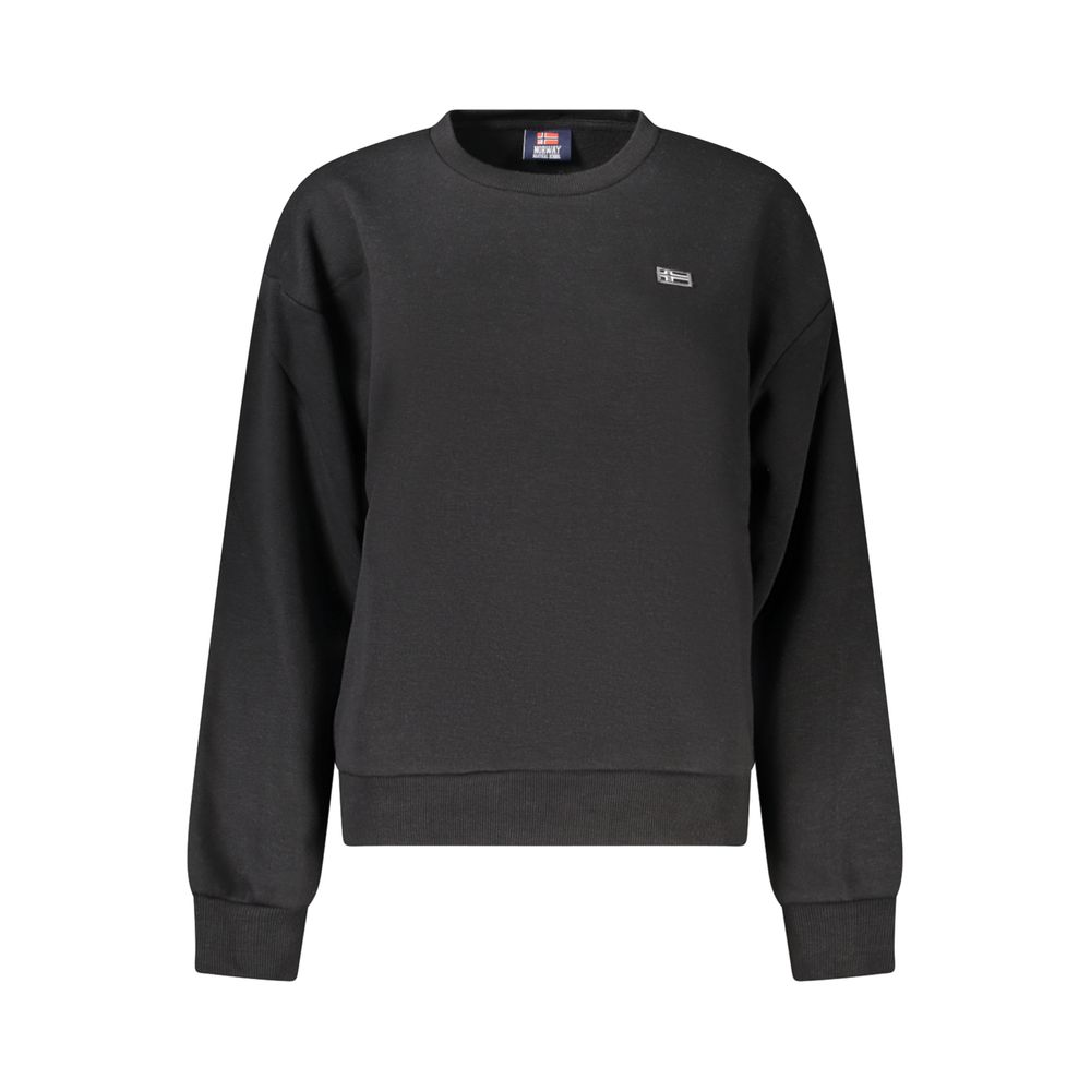 Norway 1963 Black Cotton Women's Women's Sweatshirt