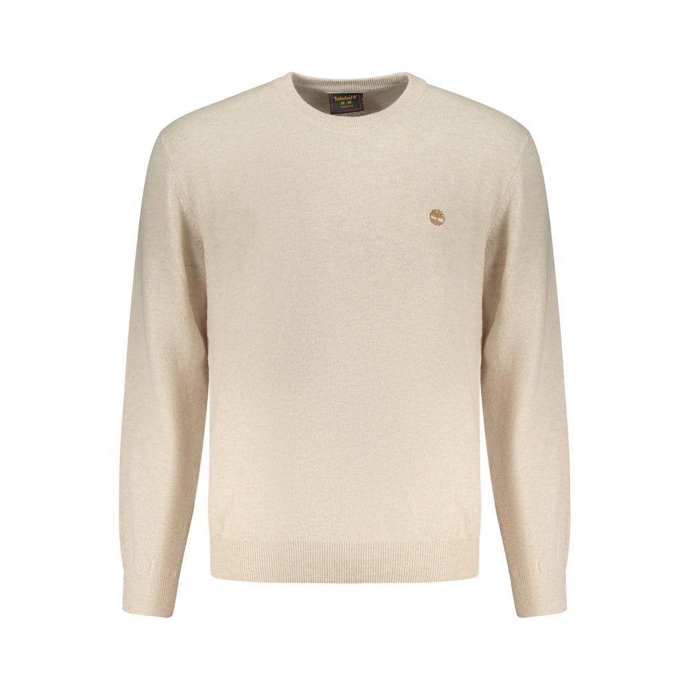 Timberland Beige Wool Men's Sweatshirt