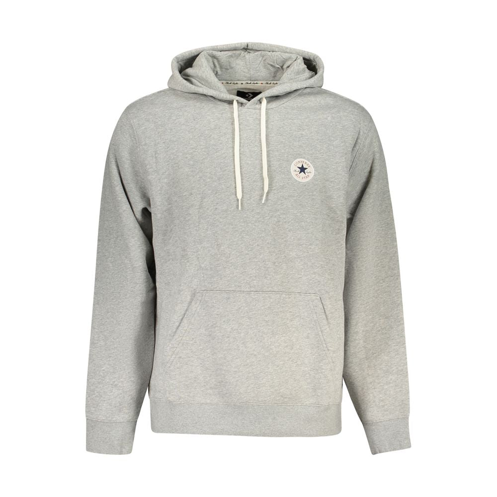 Converse Gray Cotton Men's Sweatshirt