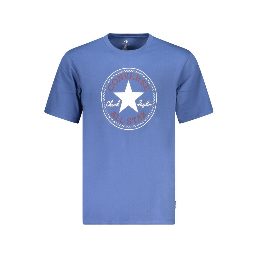 Converse Blue Cotton Men's T-Shirt