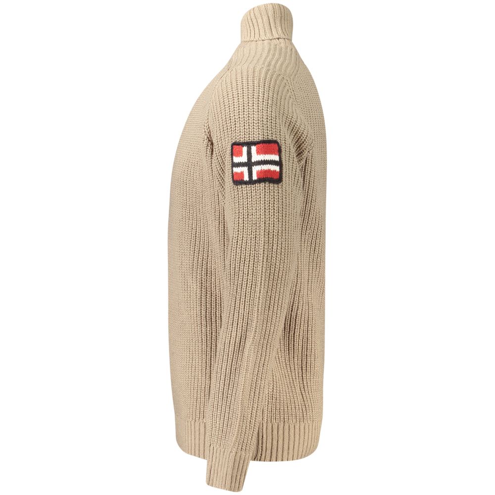 Norway 1963 Beige Wool Men's Turtleneck