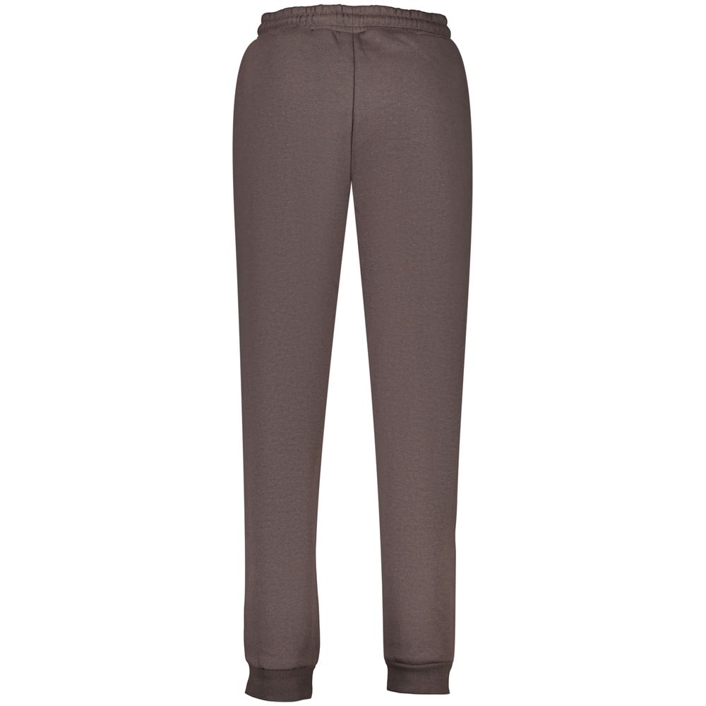 Norway 1963 Brown Cotton Joggers (Workout Women's Pants)