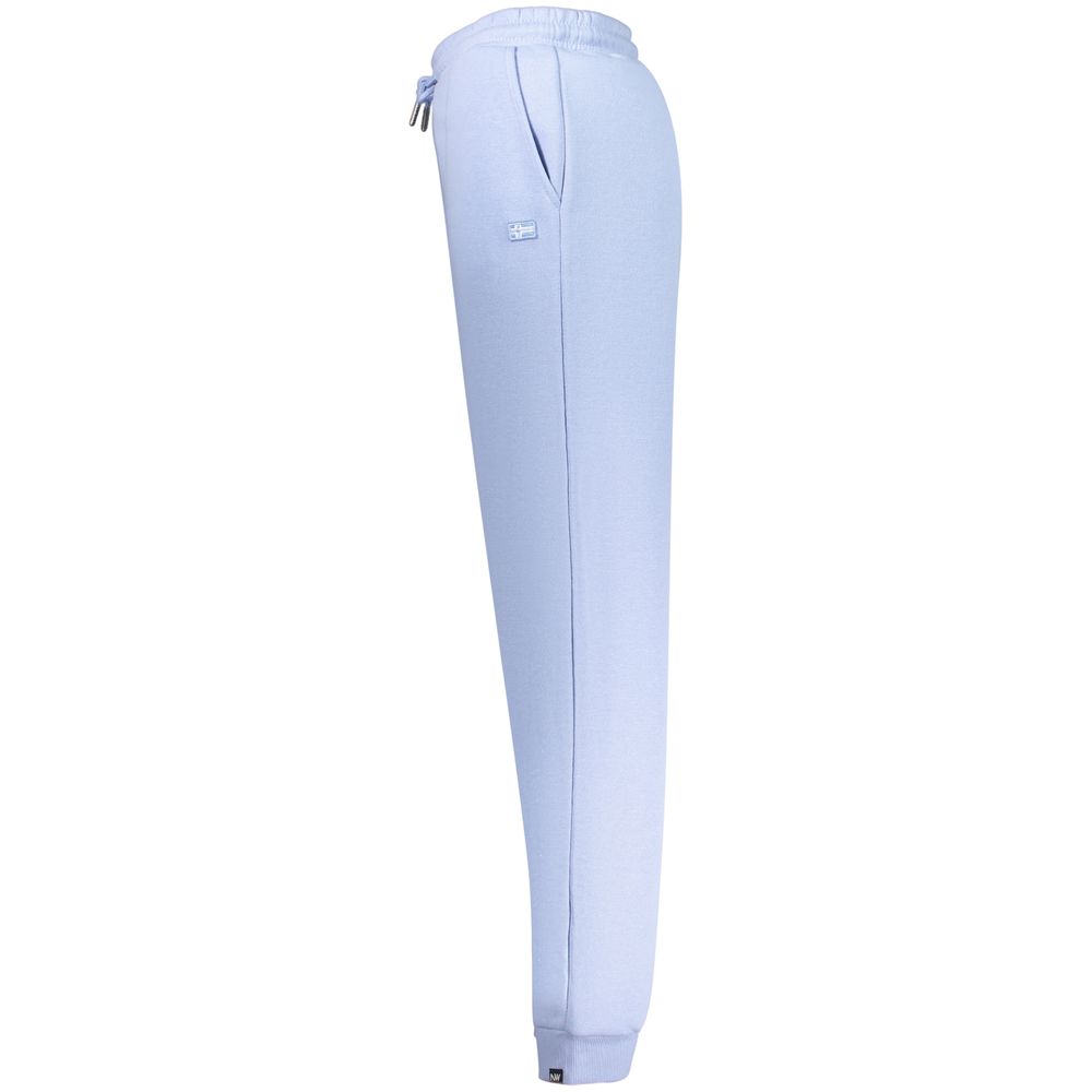 Norway 1963 Blue Cotton Joggers (Workout Women's Pants)