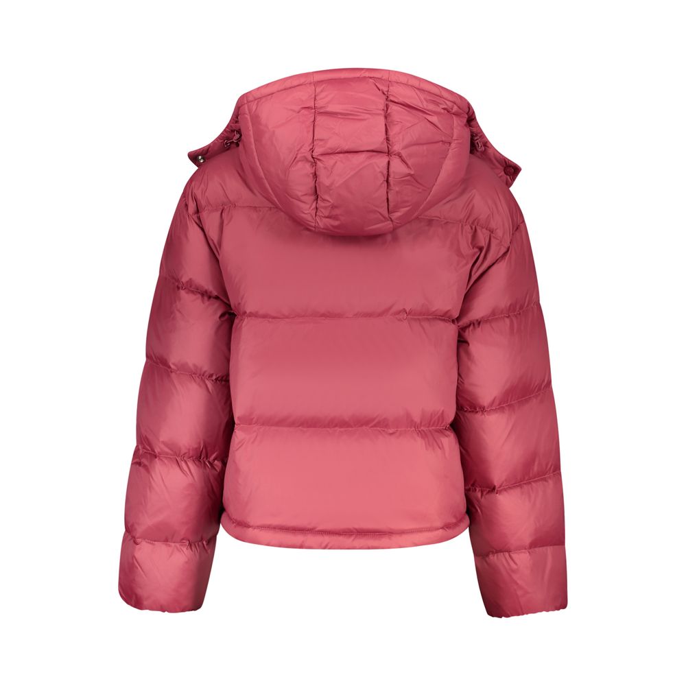 Calvin Klein Red Nylon Shell Women's Jacket