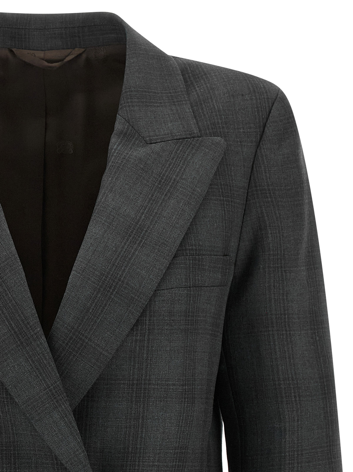 Blazé Milano Gray Virgin Wool Women's Blazer