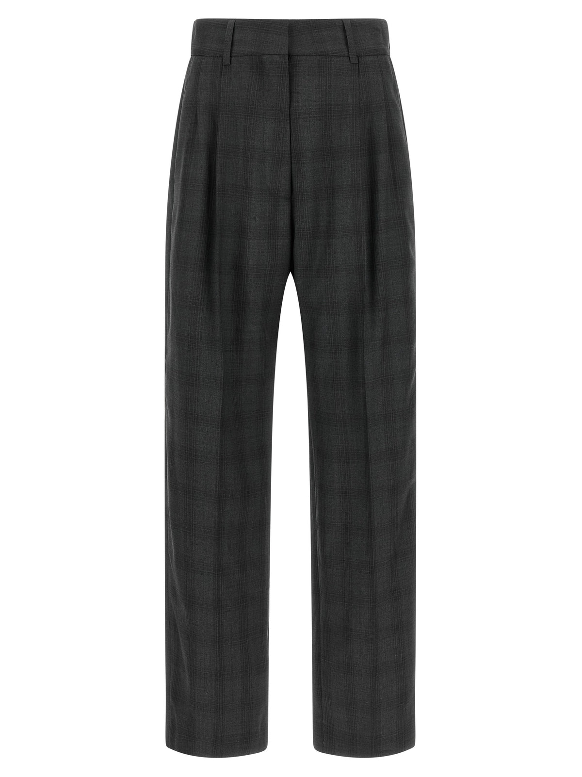 Blazé Milano Gray Virgin Wool Dress Women's Pants