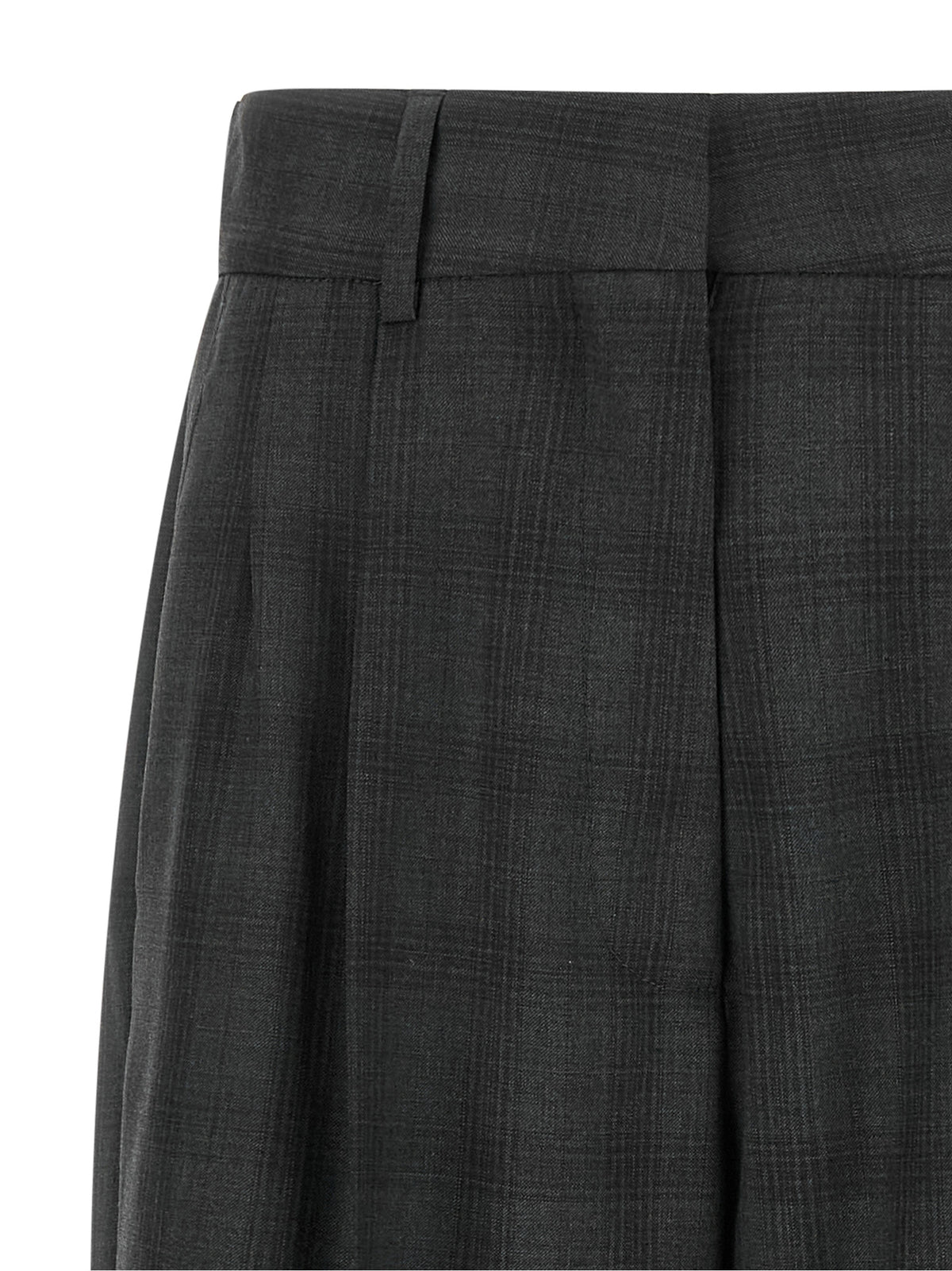 Blazé Milano Gray Virgin Wool Dress Women's Pants
