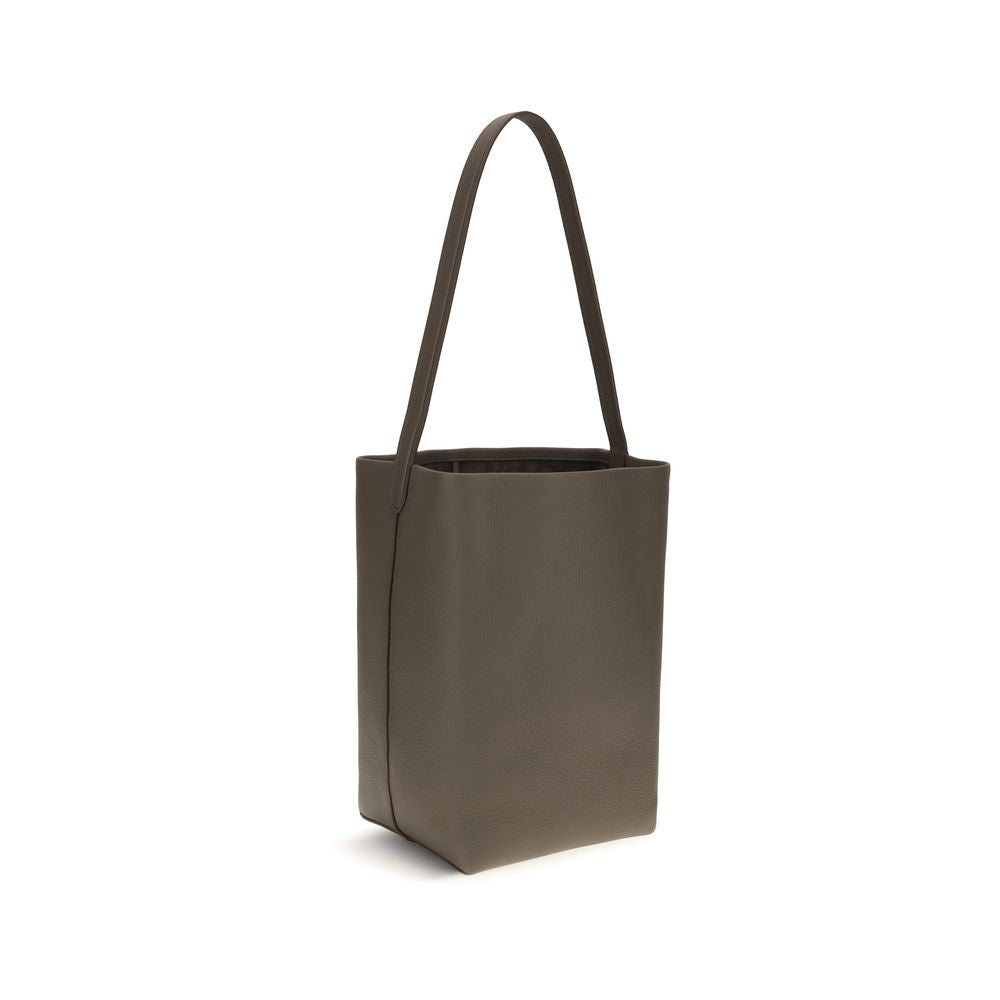 The Row Brown Calf Leather Bos Taurus Shoulder Women's Bag