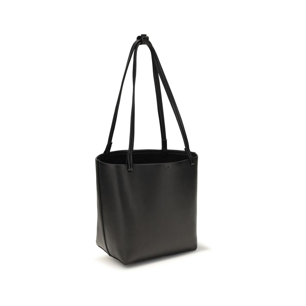 The Row Black Calf Leather Bos Taurus Shoulder Women's Bag