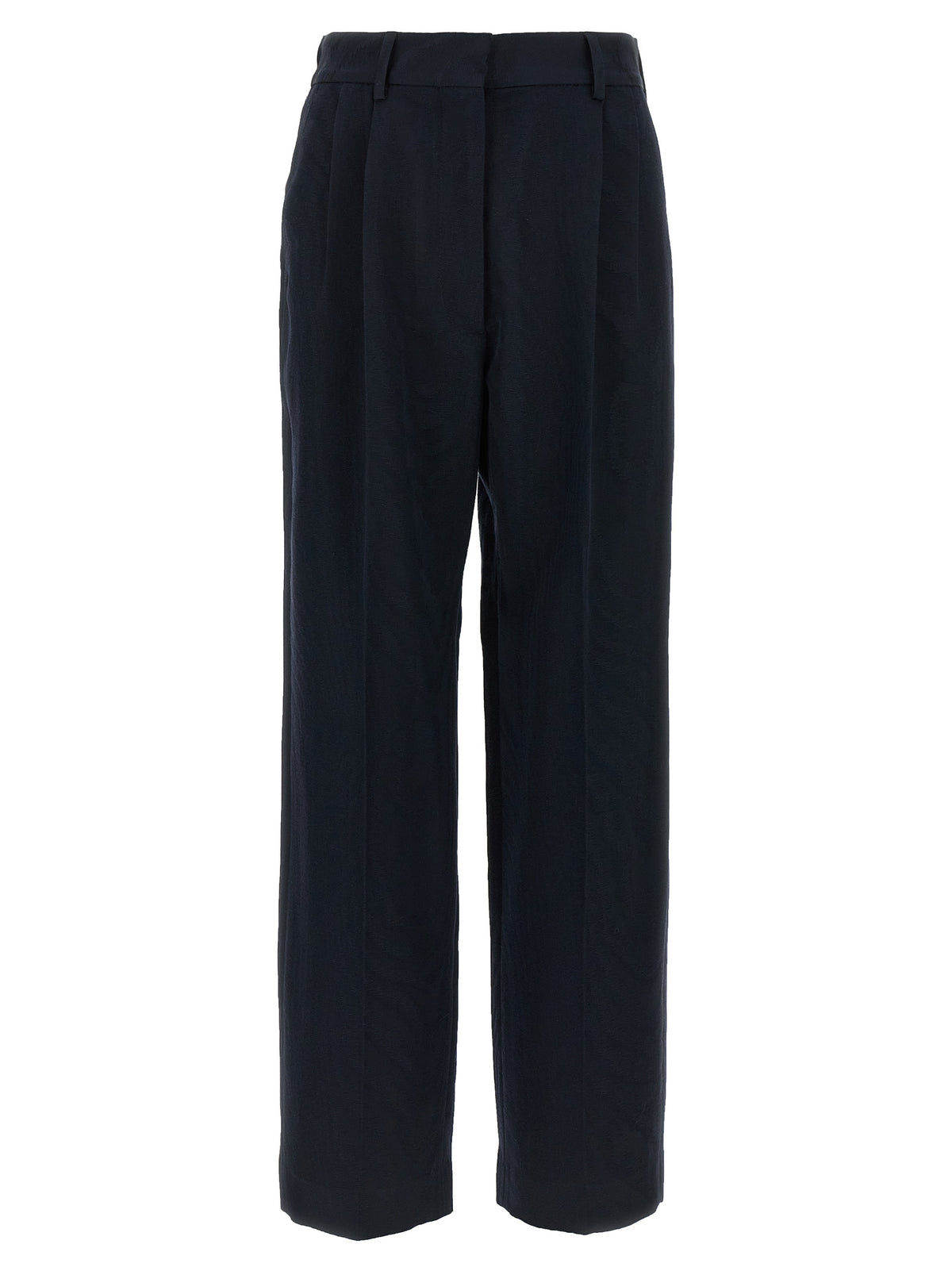Blazé Milano Blue Viscose Casual Women's Pants