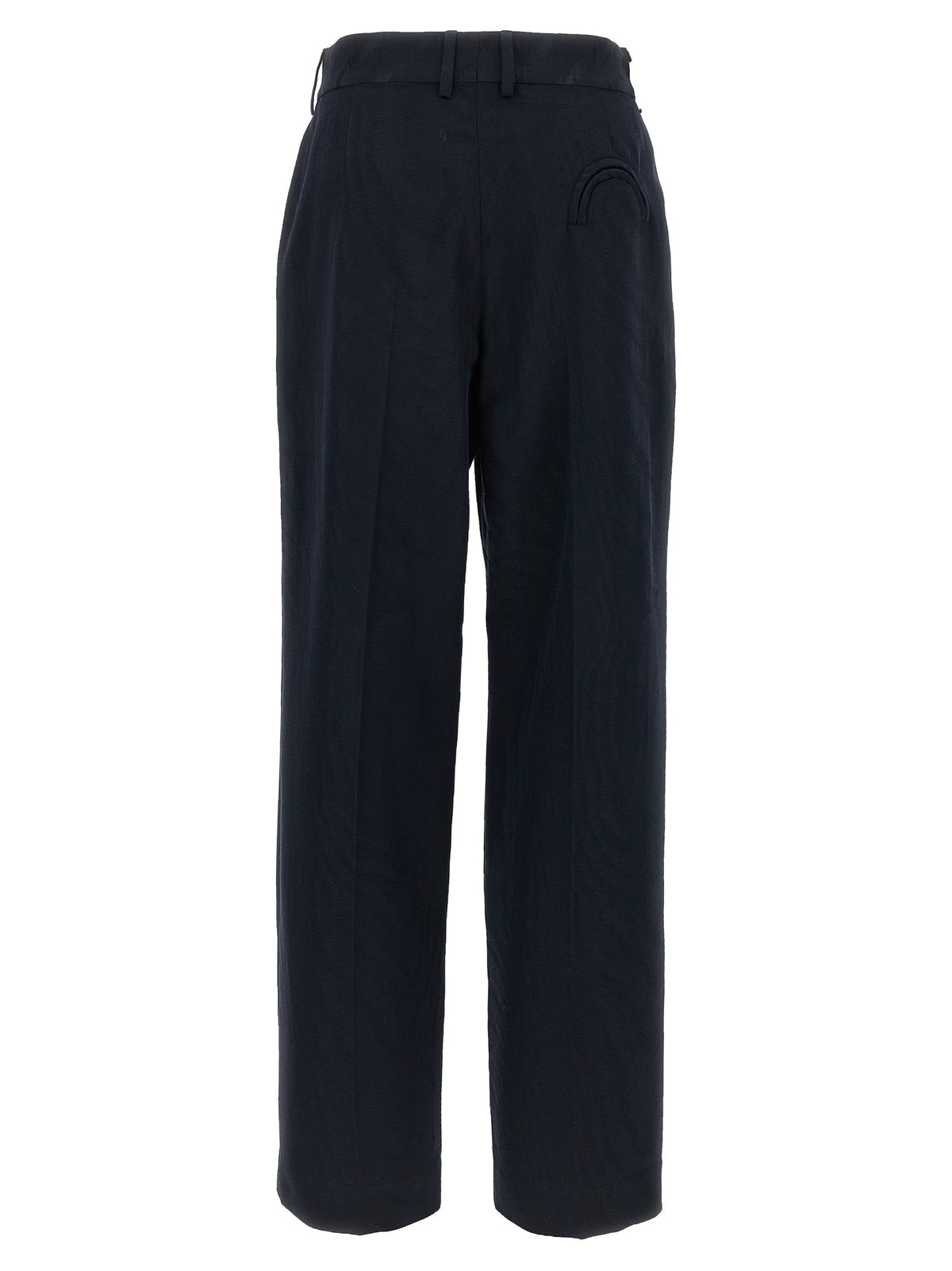 Blazé Milano Blue Viscose Casual Women's Pants