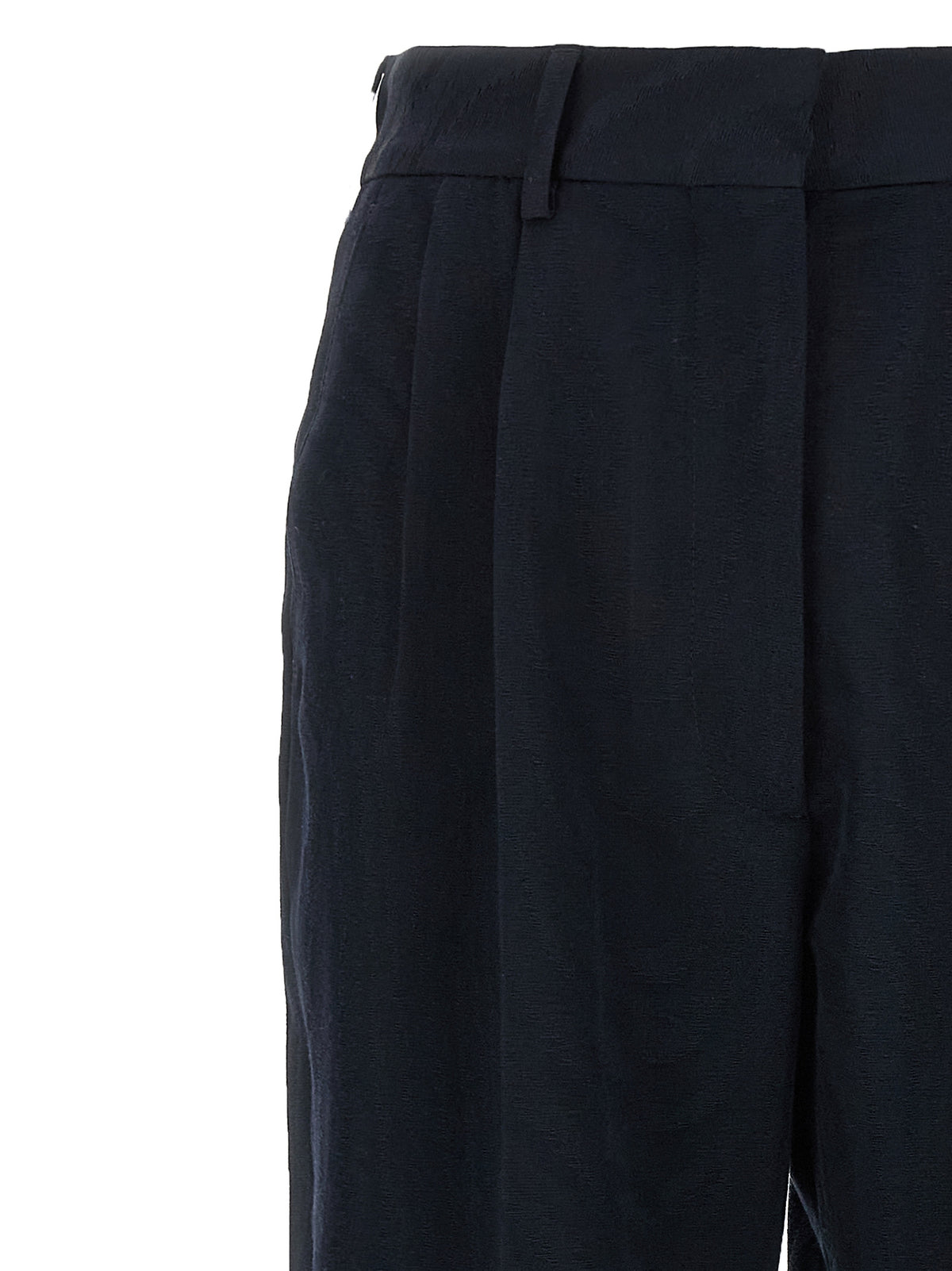 Blazé Milano Blue Viscose Casual Women's Pants