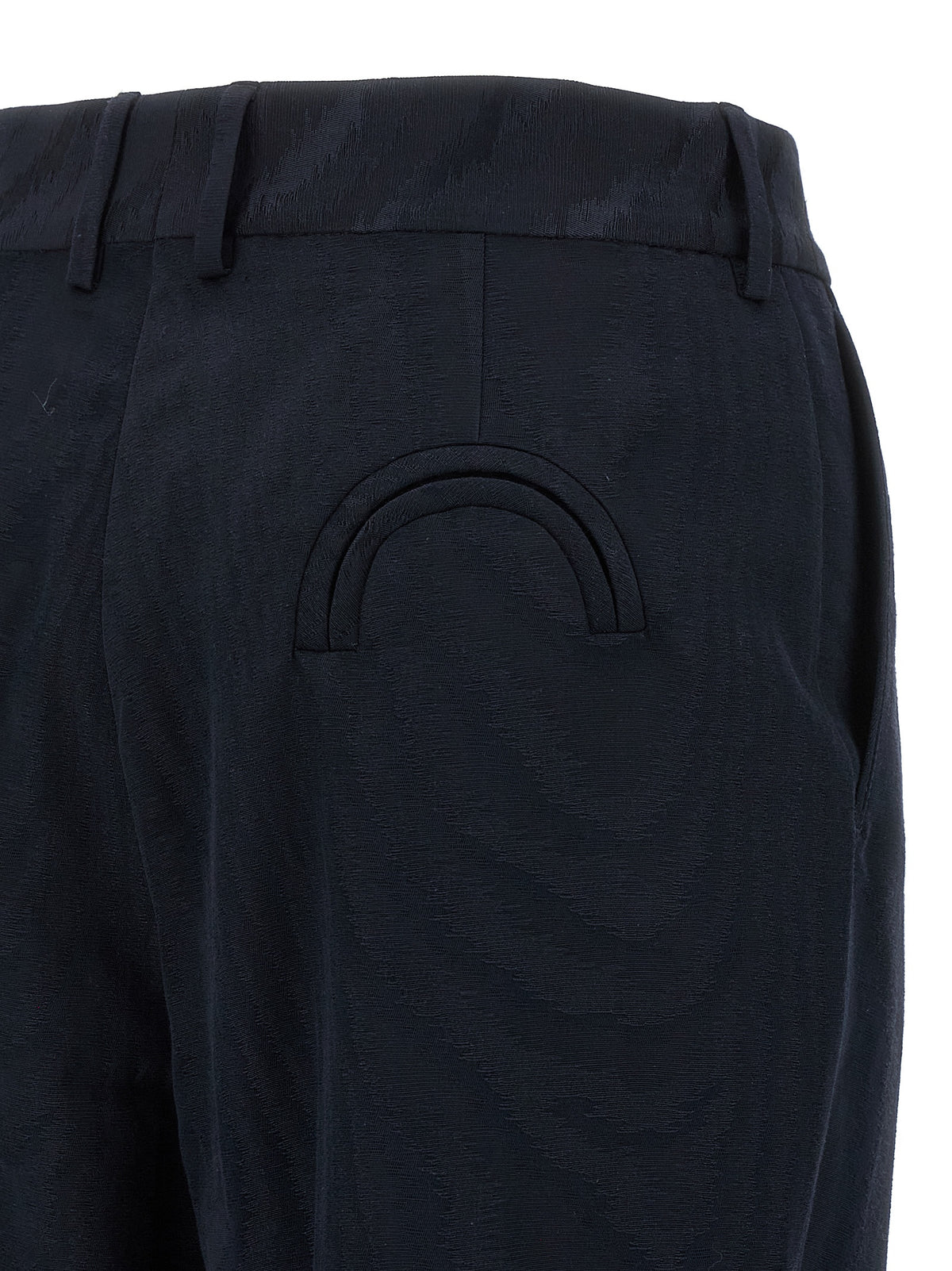 Blazé Milano Blue Viscose Casual Women's Pants