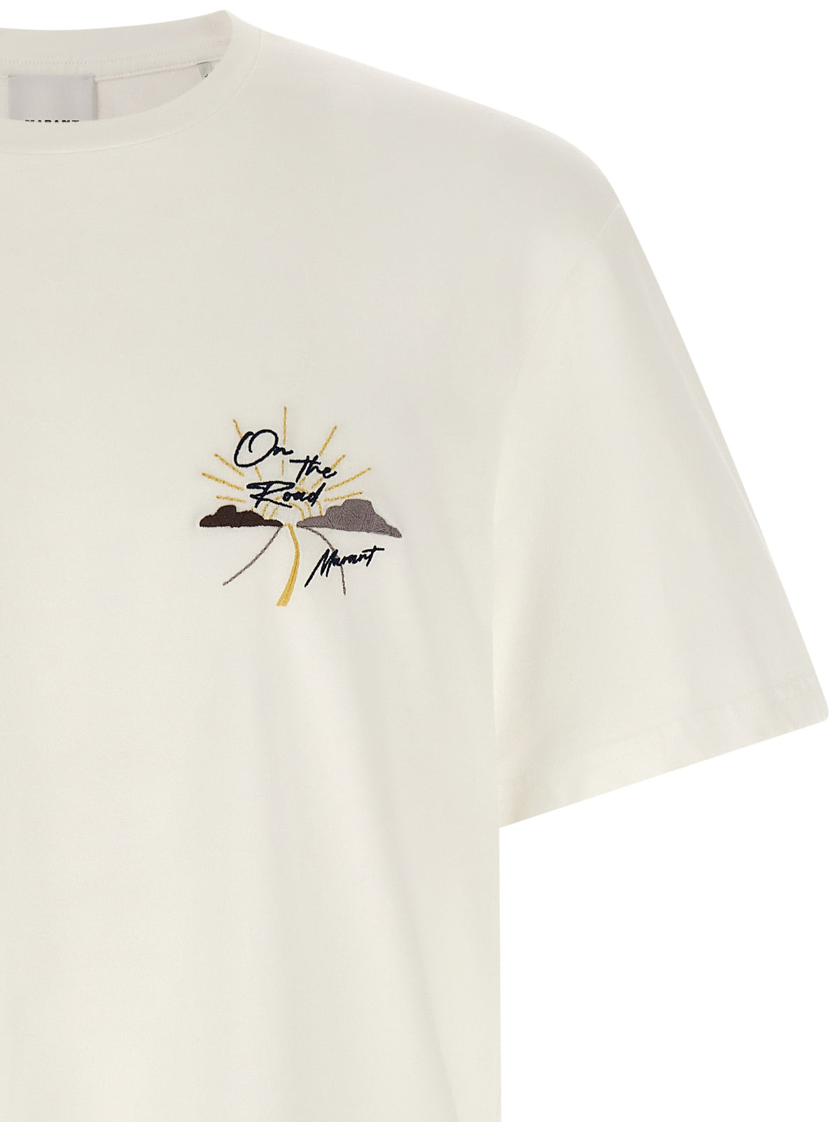 Isabel Marant White Cotton Men's T-Shirt