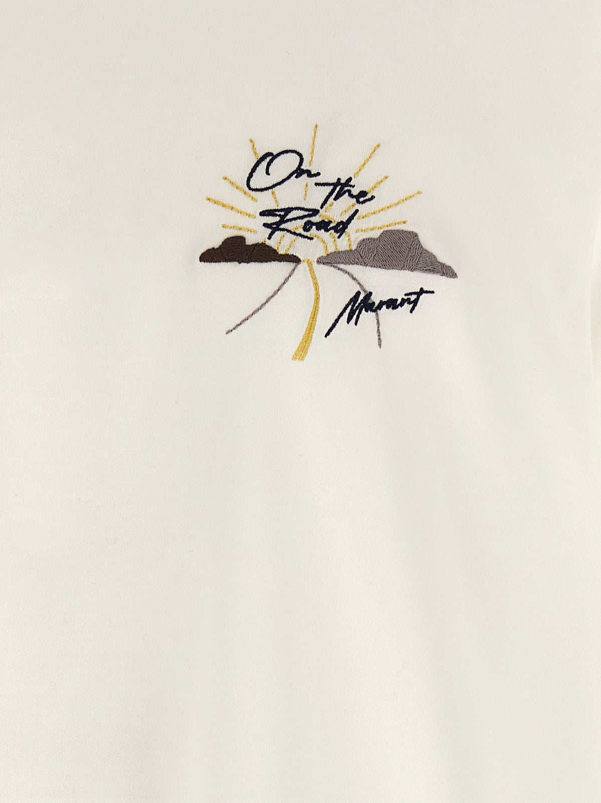 Isabel Marant White Cotton Men's T-Shirt