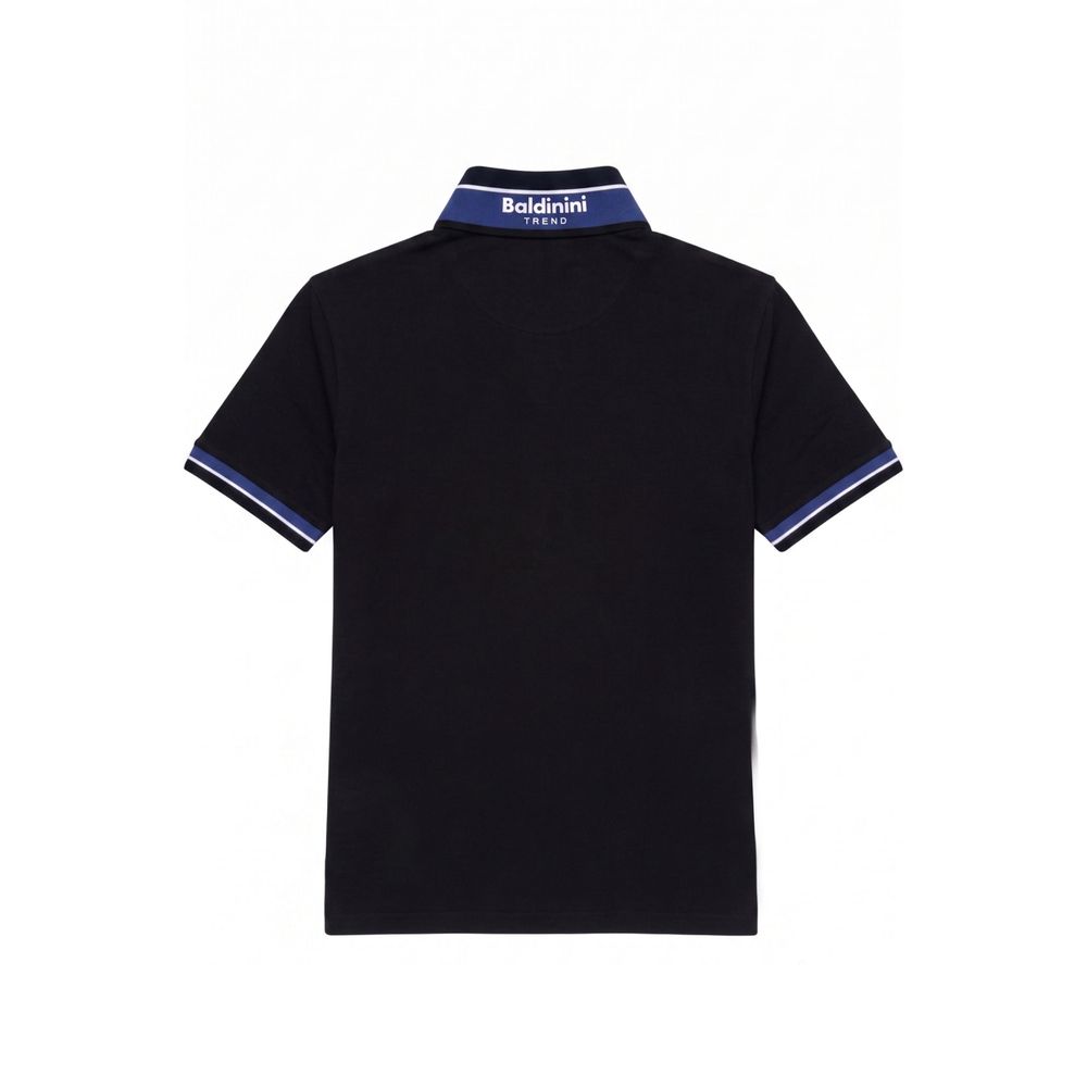 Baldinini Trend Blue Cotton Men's Men's Polo-Shirt