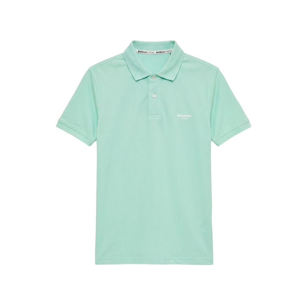 Baldinini Trend Green Cotton Men's Men's Polo-Shirt