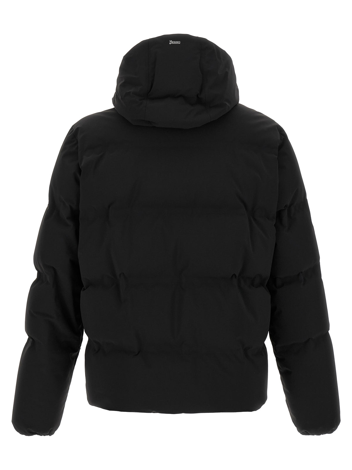 Herno Black Polyamide Full-Length Men's Jacket