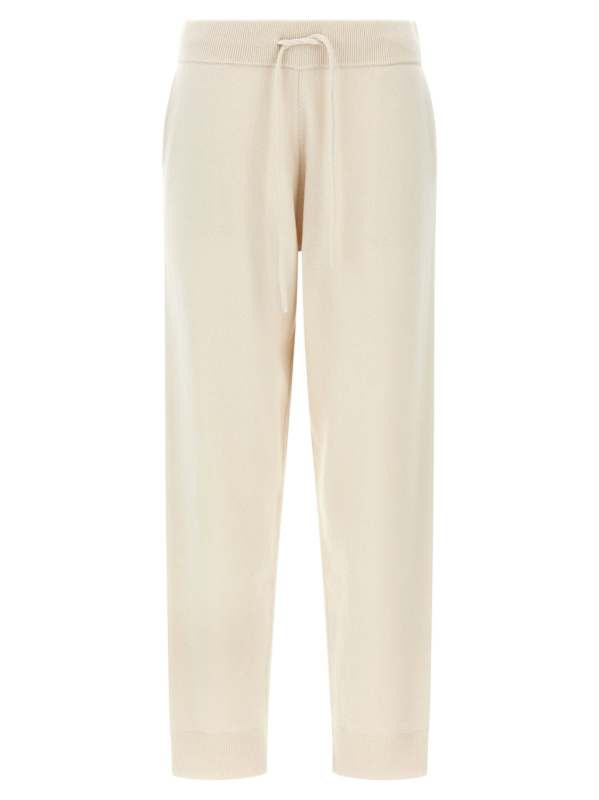 Yves Salomon White Wool Athletic Women's Pants