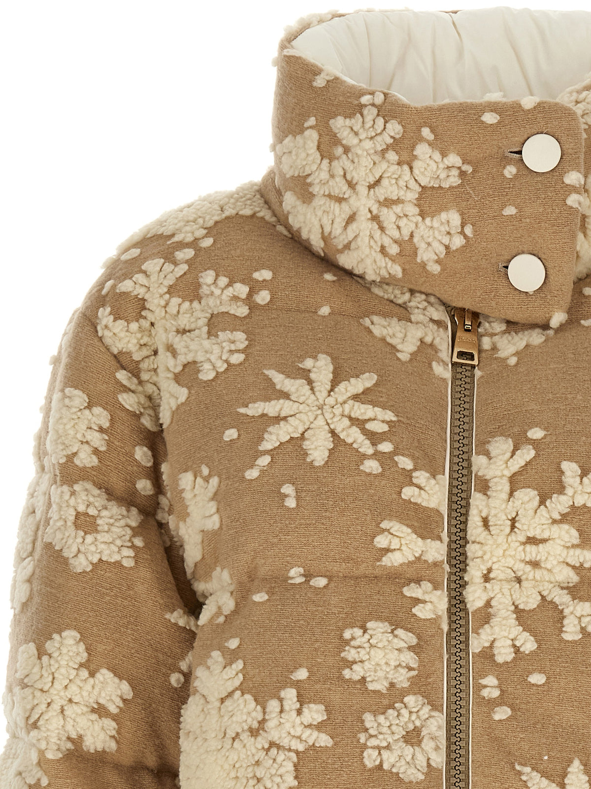 Herno Beige Polyester Full-Length Women's Jacket
