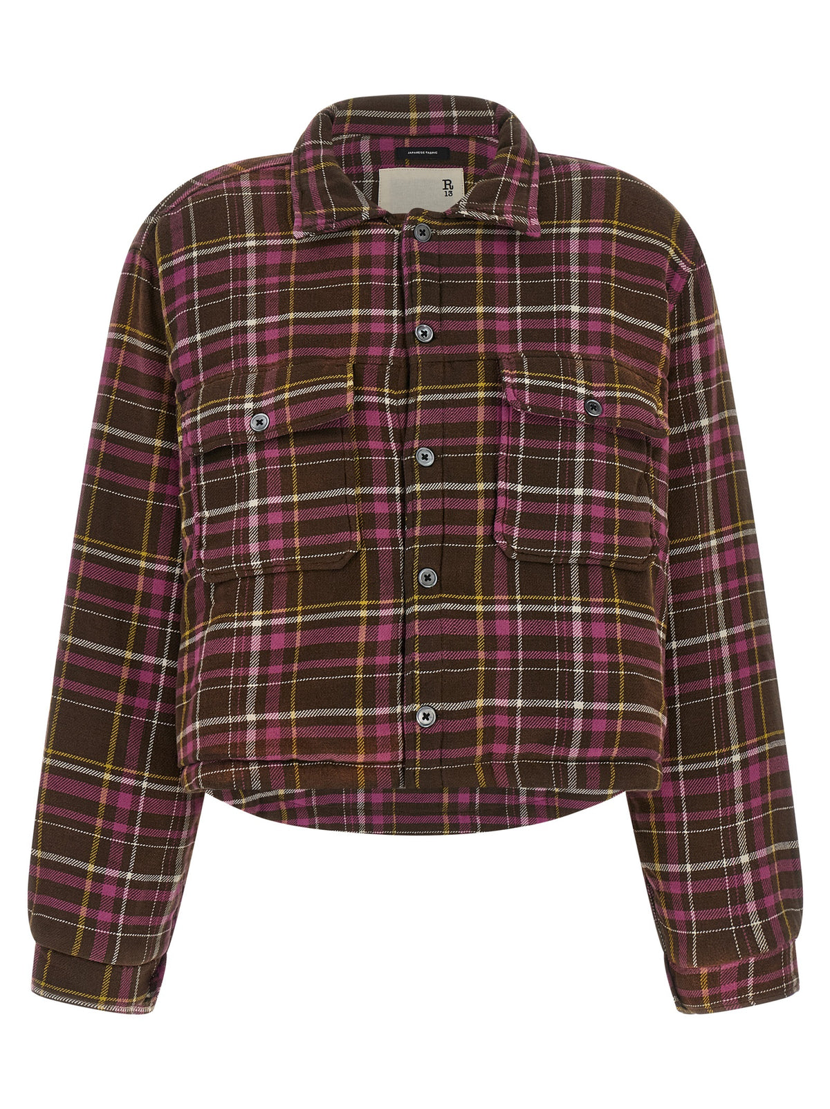 R13 Brown Cotton Shell Women's Jacket