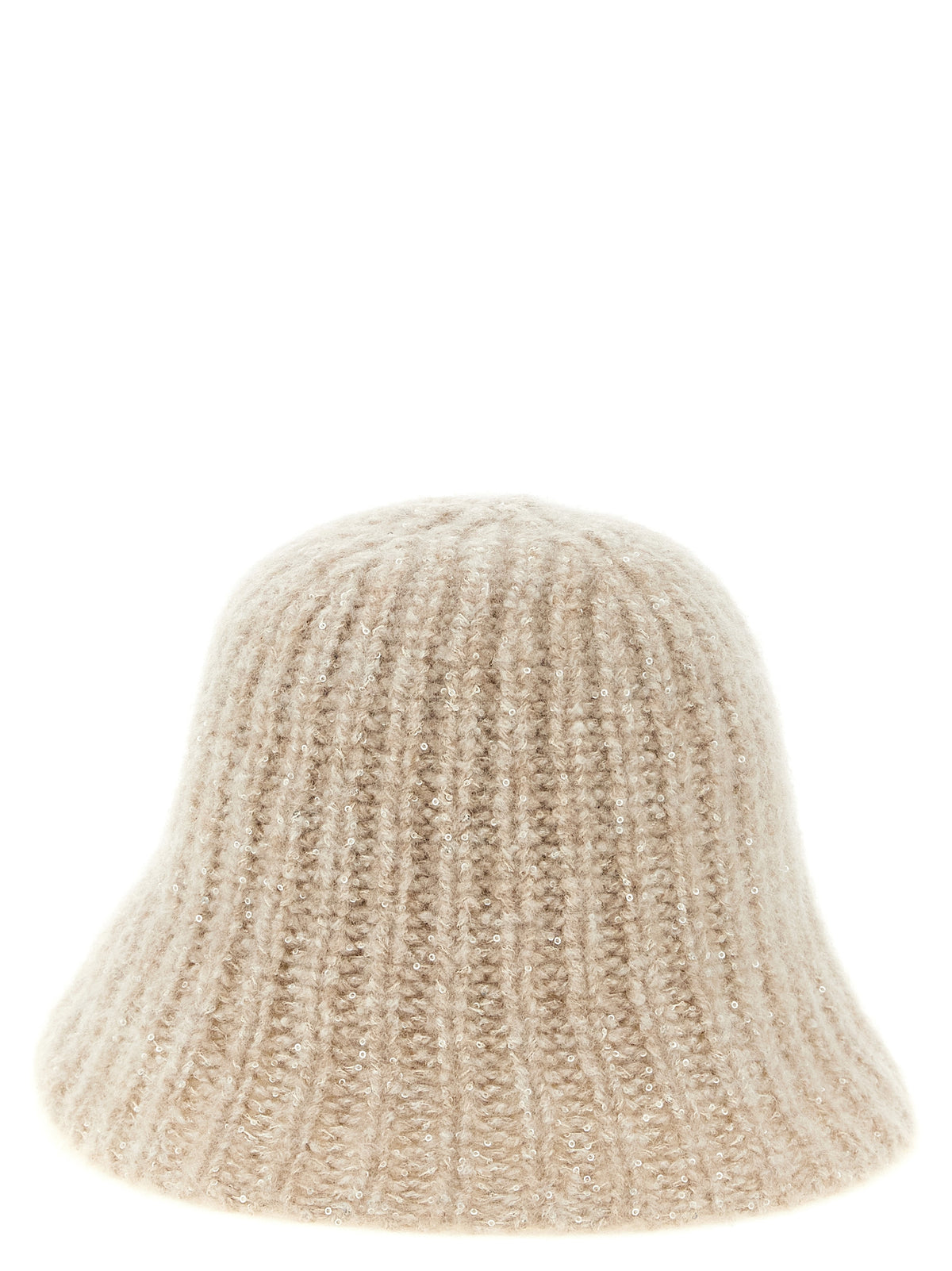 Brunello Cucinelli Beige Cashmere Bucket Women's Hat