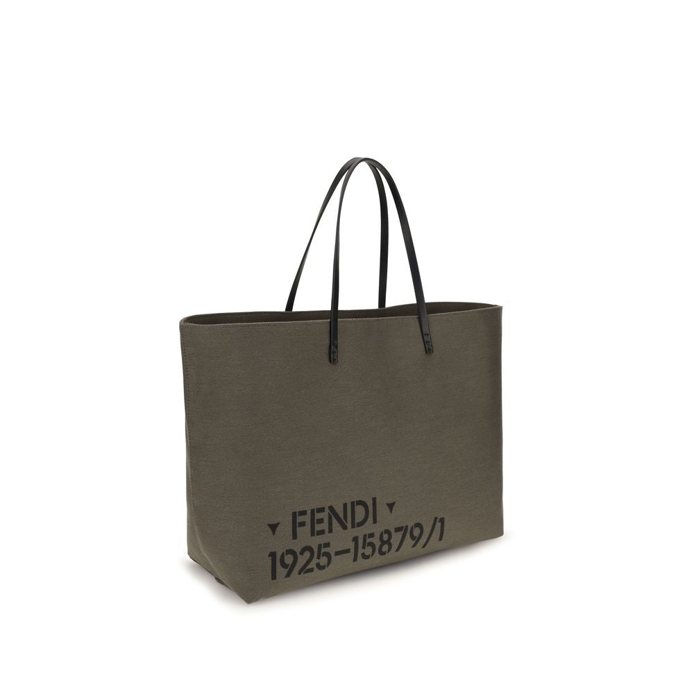 Fendi Bicolor Polyester Shoulder Men's Bag