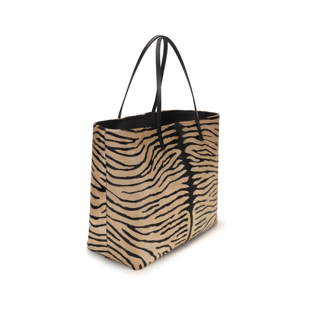 Fendi Beige Calf Leather Bos Taurus Shoulder Women's Bag