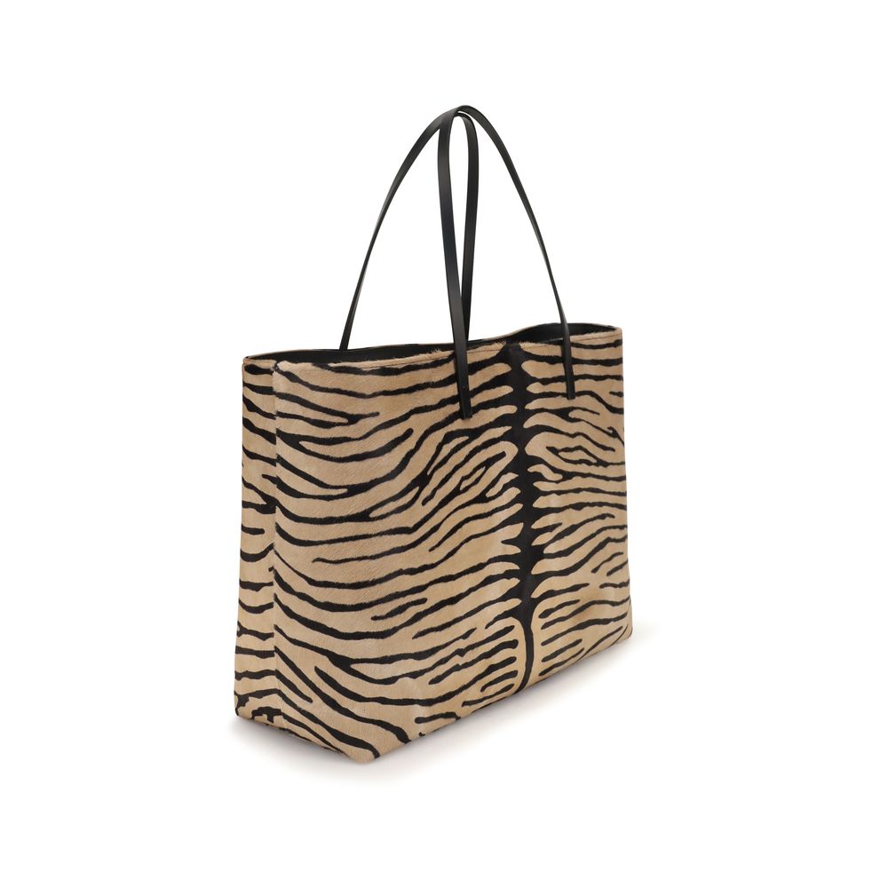 Fendi Beige Calf Leather Bos Taurus Shoulder Women's Bag